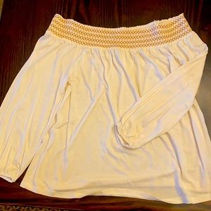 Old navy sz off the shoulder sz med top
